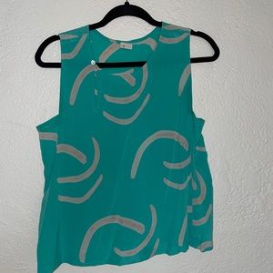 COPY - Seek Collective Asym Tank Natural Dye Sz S